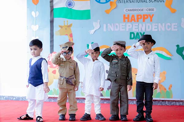 Our little EIS Kidspace stars celebrated India’s 80th Independence Day 1